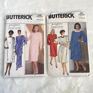 2 Butterick Jean Nidetch for Claudia Cooper Sewing Patterns